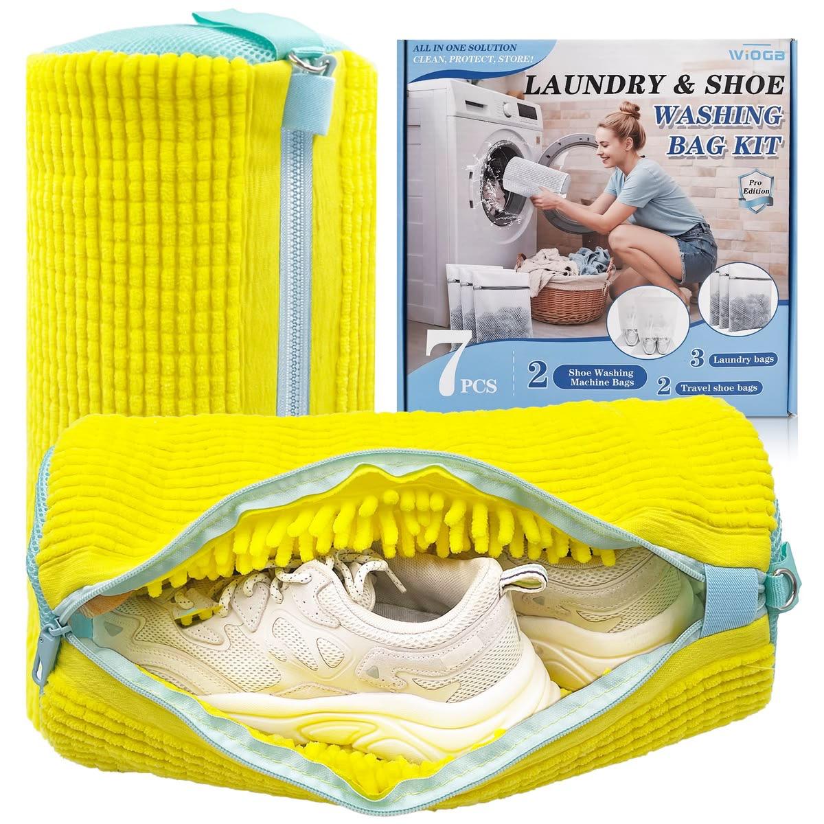 Protective Shoe Washer Laundry Bags – Smart Laundry Solution!