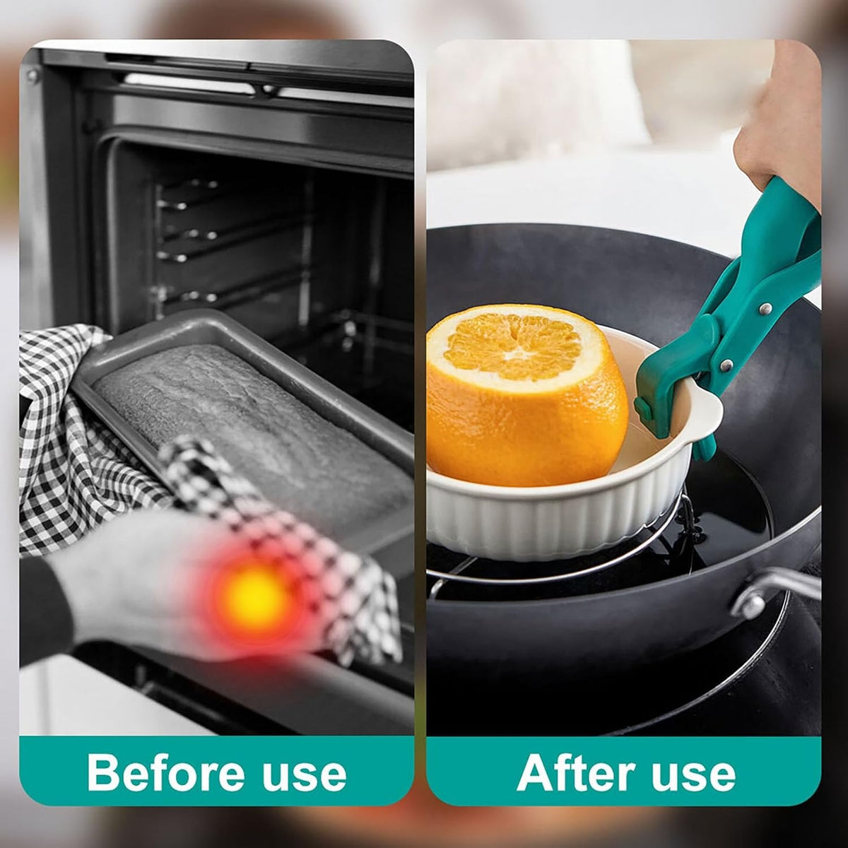 Multi-Purpose Anti-Scald Bowl Holder Clip