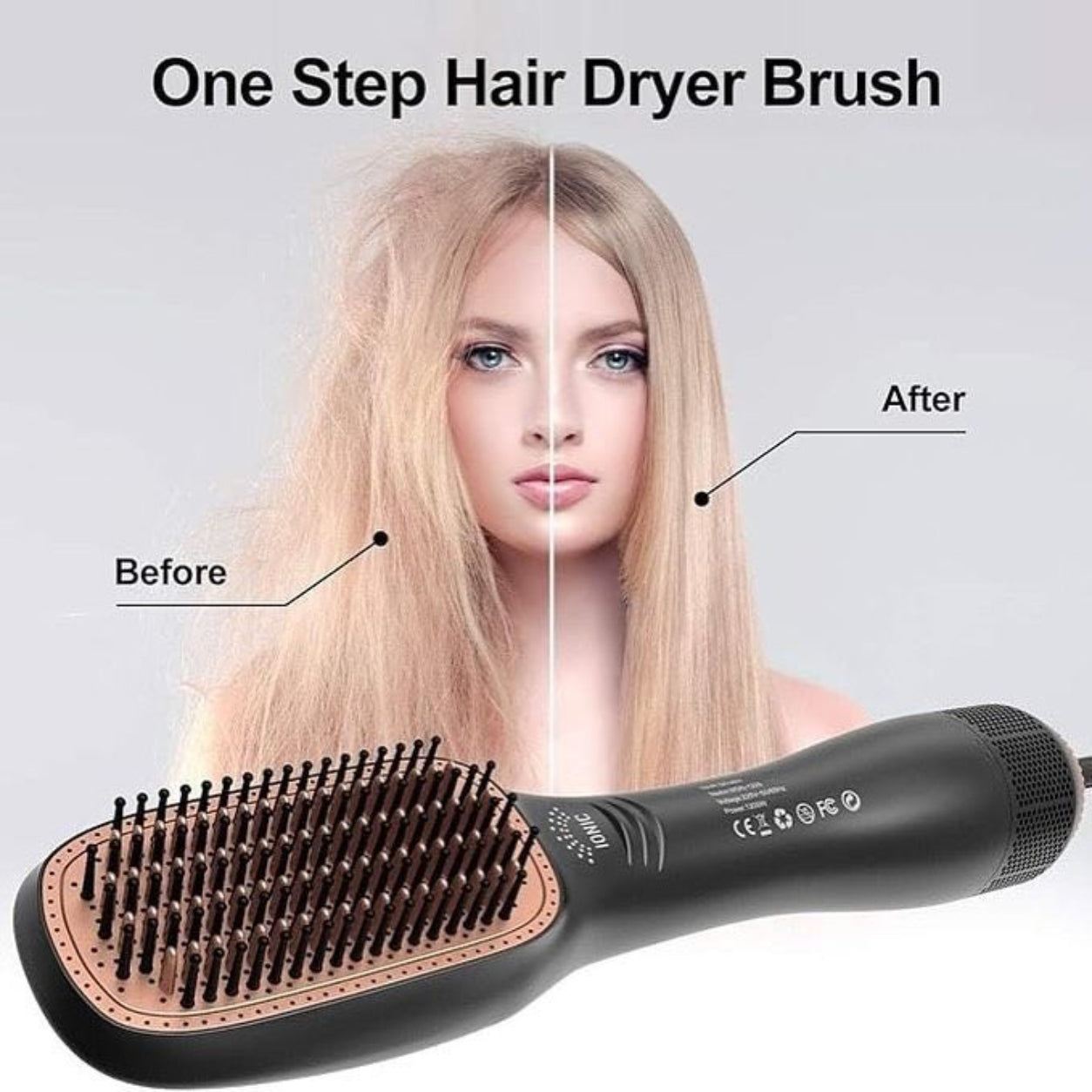 ✨ 3-in-1 Ionic Hot Air Styling Brush