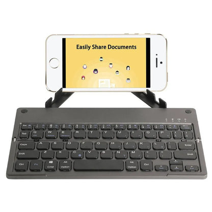 Mini Folding Keyboard Travel Keyboard Foldable Bluetooth Keyboard