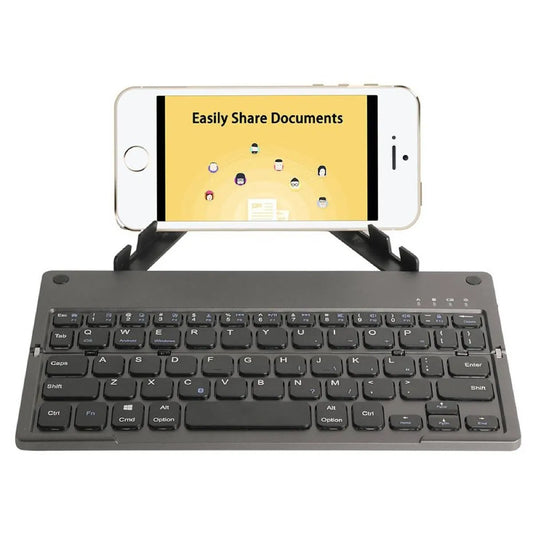 Mini Folding Keyboard Travel Keyboard Foldable Bluetooth Keyboard