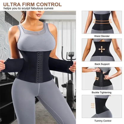 Body Shaper Waist Trainer Belt Women Weight Loss