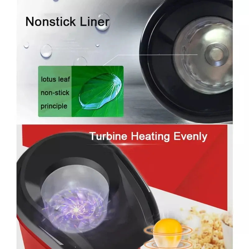 🍿 Hot Air Electric Popcorn Maker – Healthy Oil-Free Popcorn Machine