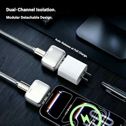 40W Smart Auto Disconnect Charging Adapter