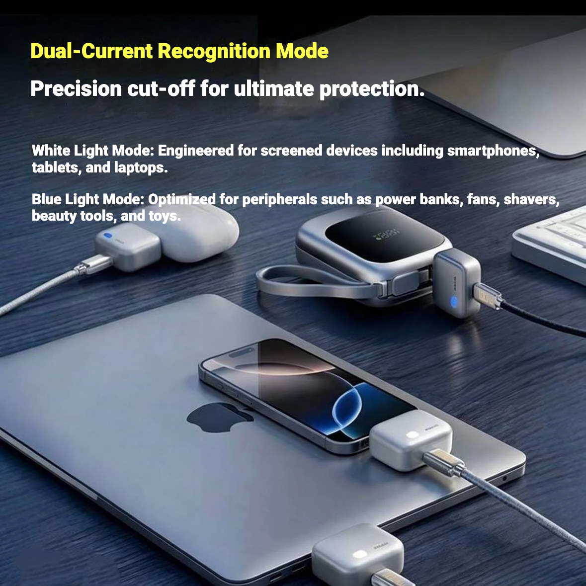 40W Smart Auto Disconnect Charging Adapter