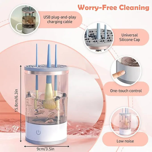 Makeup Brushes Cleaner Machine Portable USB