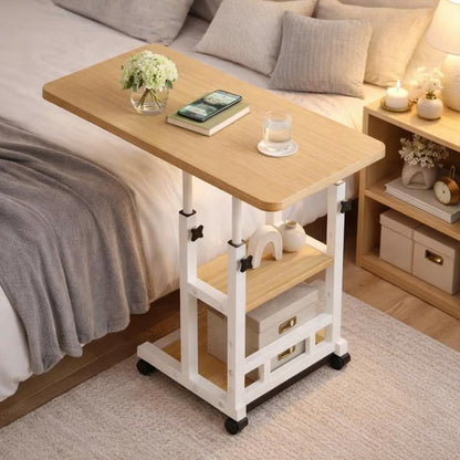 🛏️ Adjustable Bedside Table