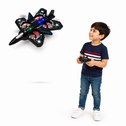 🚀 Mini Fighter Jet Drone for Kids | USB Rechargeable RC Aircraf 0712