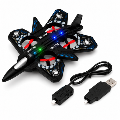 🚀 Mini Fighter Jet Drone for Kids | USB Rechargeable RC Aircraf 0712