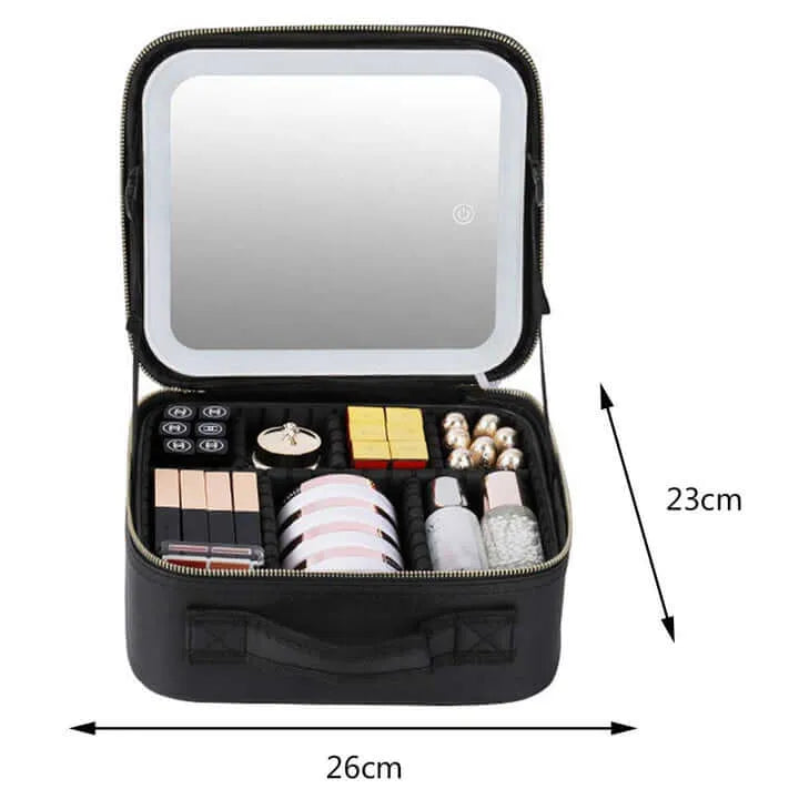 ✨ LED Makeup Organizer Bag 💖 Glow Anywhere