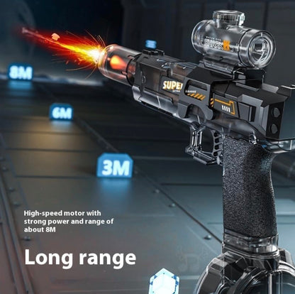 Transparent Electric Water Gun Rechargeable | Fully Automatic
