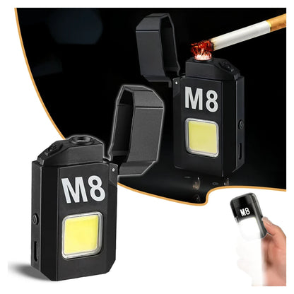 Combo Pack of 2 – M8 Rechargeable Electric Lighter with LED Flashlight
