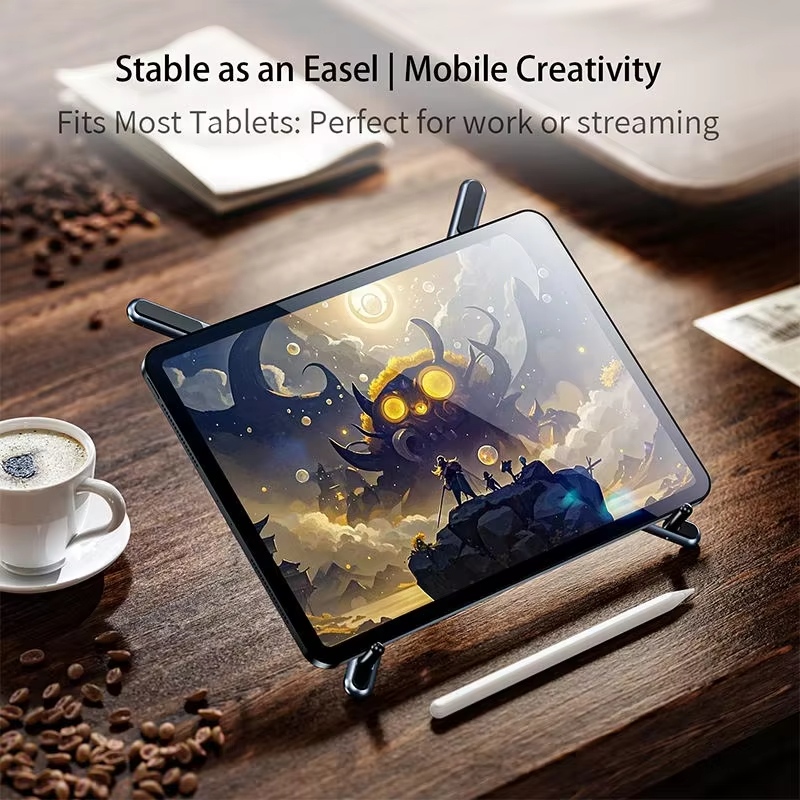 Magnetic Phone Holder Folding Aluminum Alloy