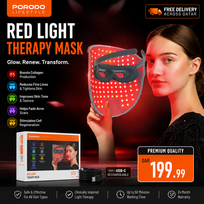Lifestyle Red Light Therapy Face Mask