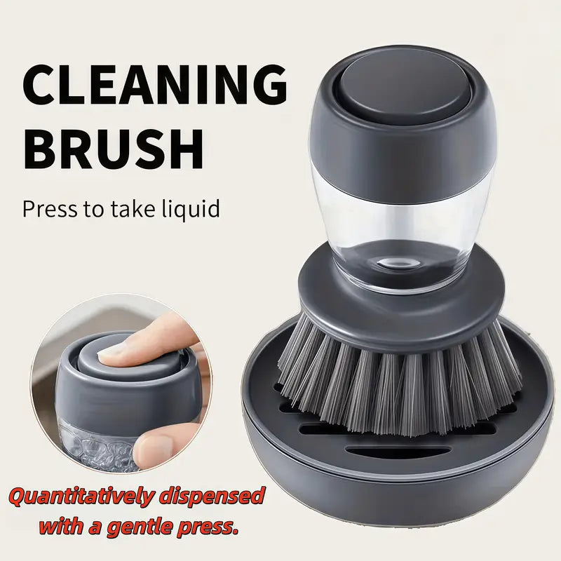Soap Dispensing Palm Scrubbing Brush