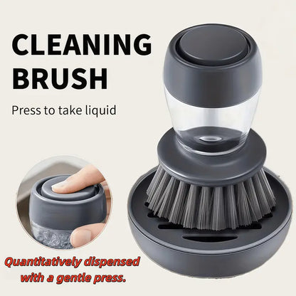 Soap Dispensing Palm Scrubbing Brush