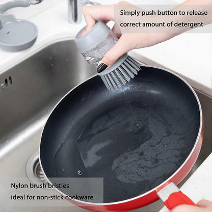 Soap Dispensing Palm Scrubbing Brush