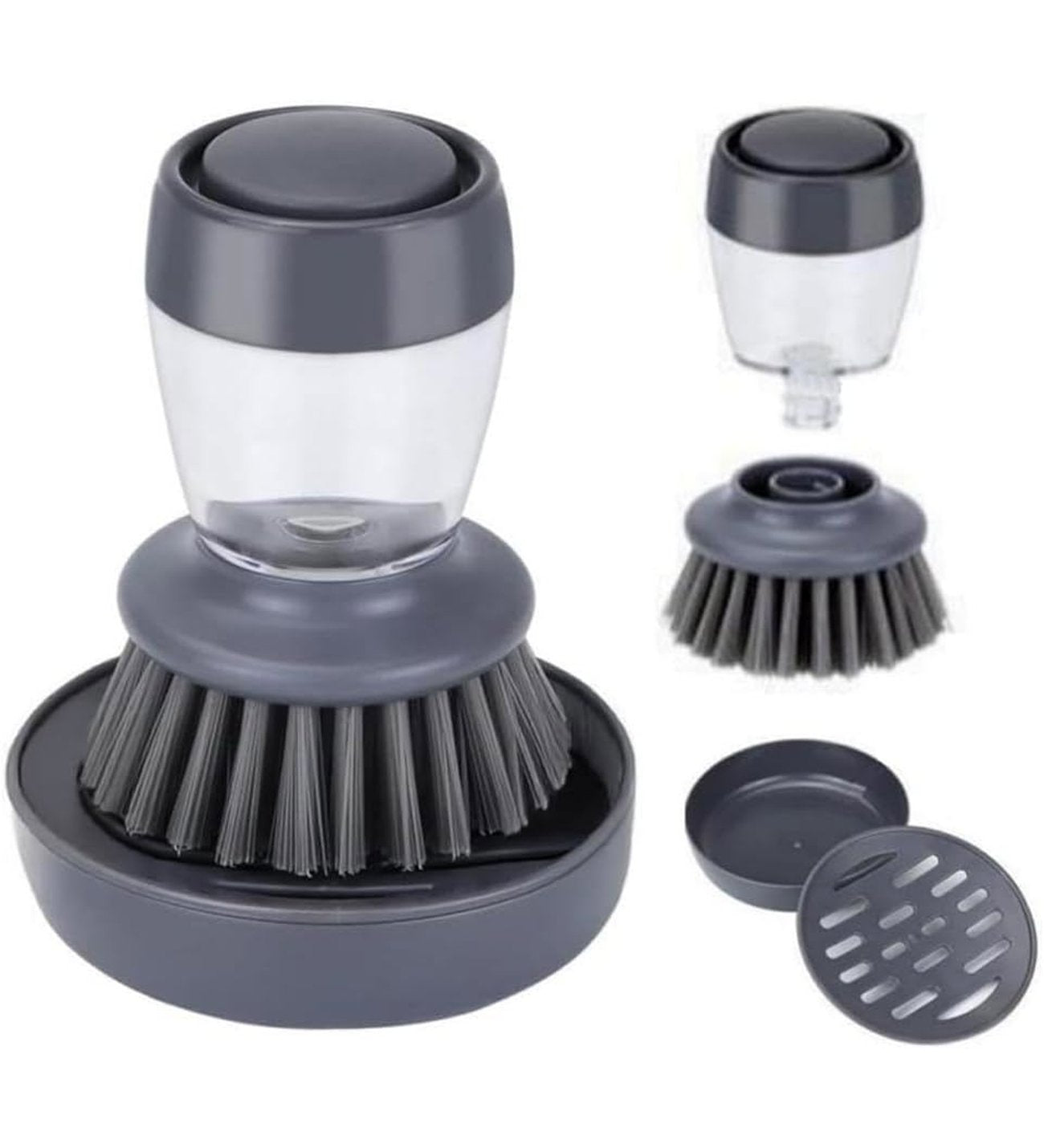 Soap Dispensing Palm Scrubbing Brush