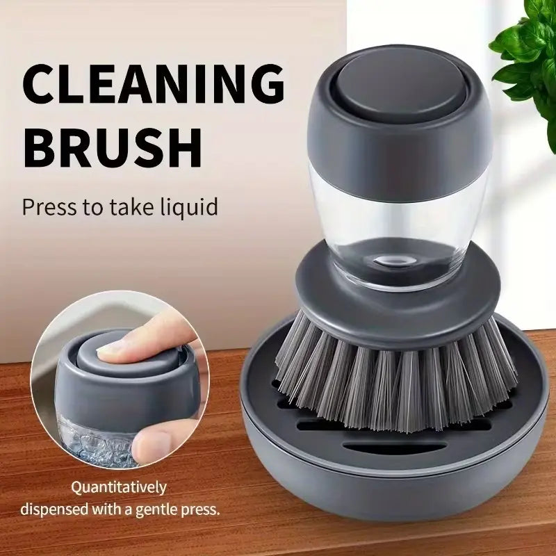 Soap Dispensing Palm Scrubbing Brush