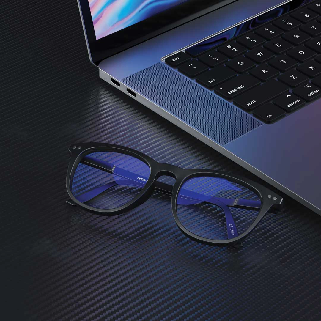Green Lion Anti Glare Glass - Black