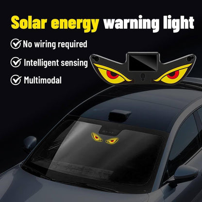 Solar Devil Eye Car Window Light, 👀