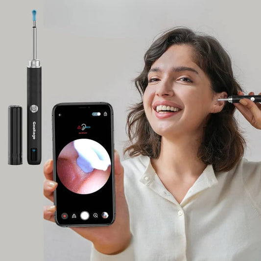 Goaltage ECL01 Smart Ear Cleaning Kit with HD Camera, LED Lights, USB-C