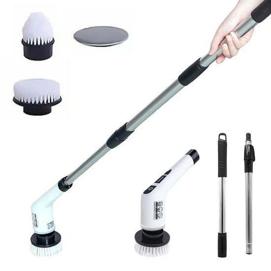 9-in-1 Cordless Electric Spin Scrubber 25W Power Rotating