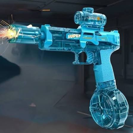 Transparent Electric Water Gun Rechargeable | Fully Automatic