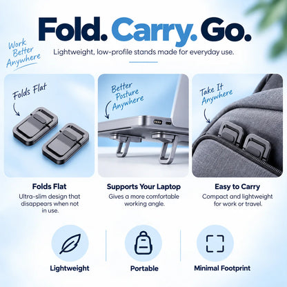 3 in 1 Invisible laptop stand