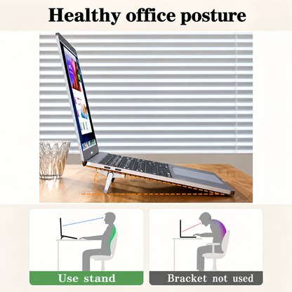 3 in 1 Invisible laptop stand