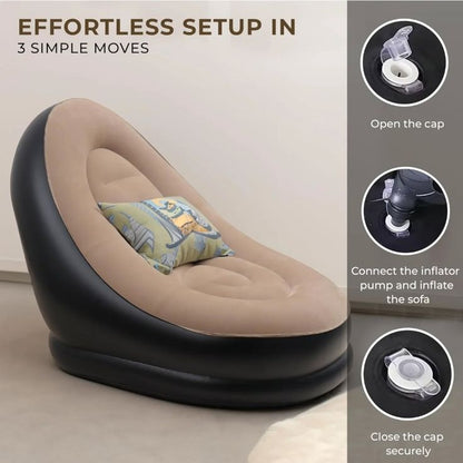 🛋️ Inflatable Sofa – Single Size
