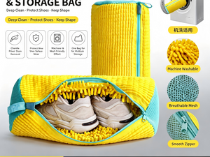 Protective Shoe Washer Laundry Bags – Smart Laundry Solution!