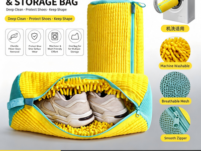 Protective Shoe Washer Laundry Bags – Smart Laundry Solution!