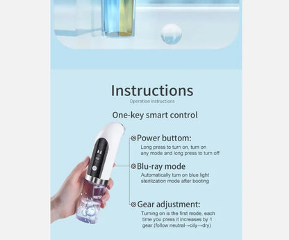 Vacuum Pore Cleaner – 6-in-1 Blackhead Remover