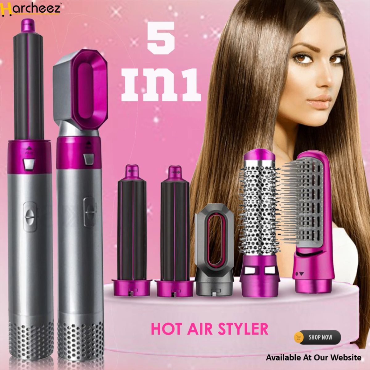 ✨Professional Hair Dryer & Multi-Styler Set 5 in 1✨