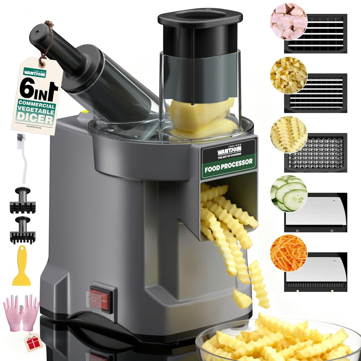 Salad Maker (CK-777) 🥗 CookChen 6-in-1