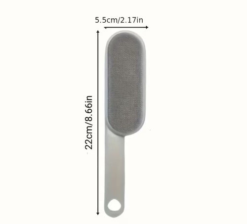 Double-Sided Manual Dust Brush – Pet Hair Remover 🐾