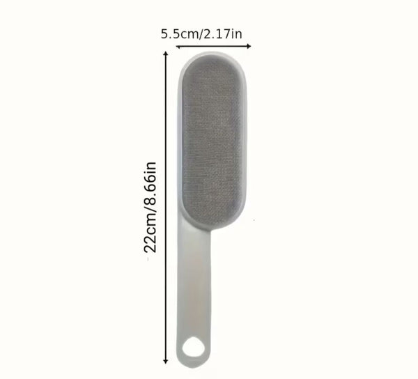 Double-Sided Manual Dust Brush – Pet Hair Remover 🐾