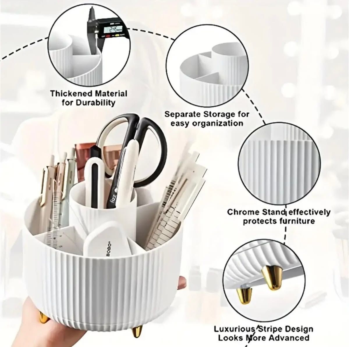 Rotating Makeup Organizer 360°