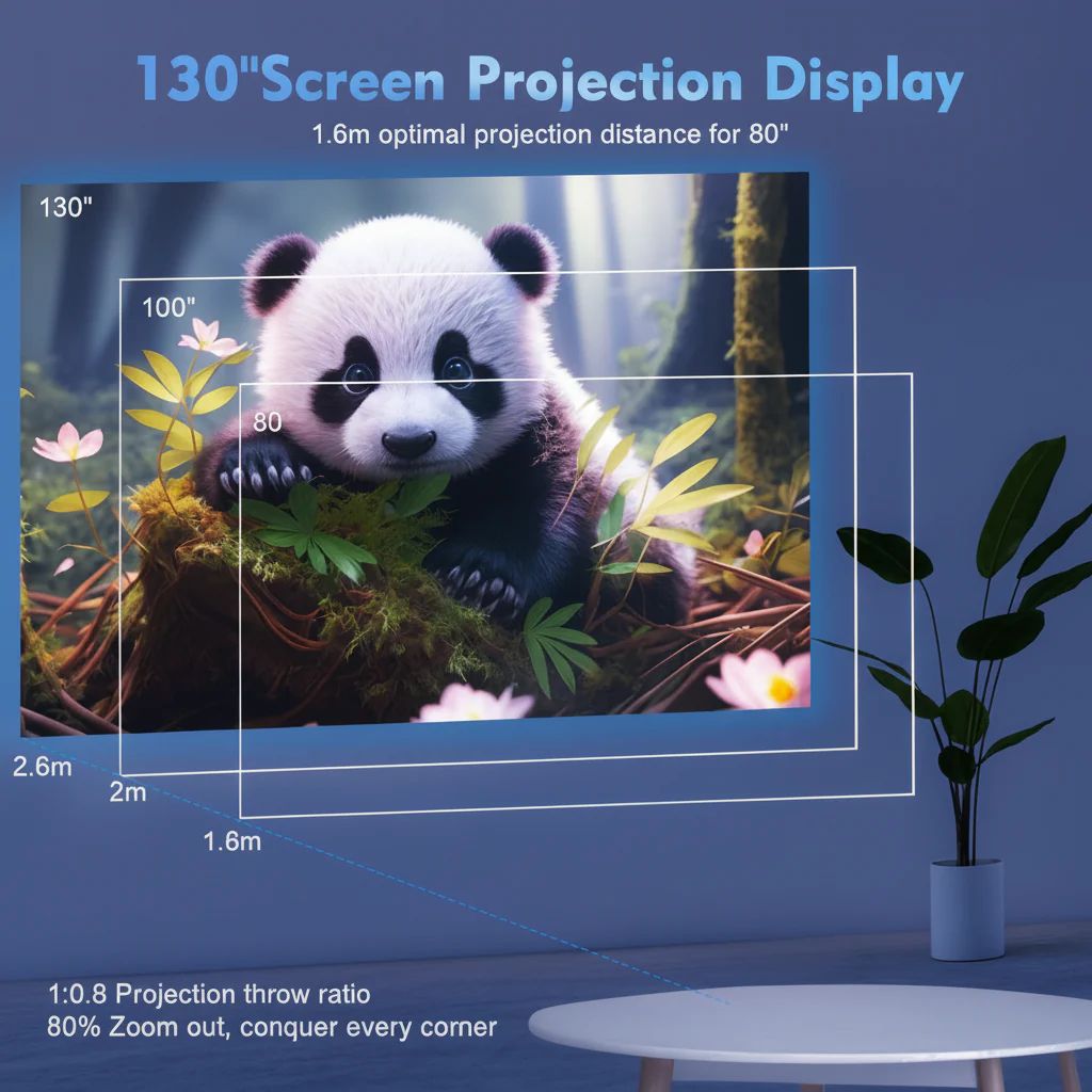 4K HDR Smart Projector – Cinema Anywhere