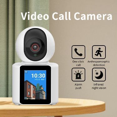 🔒 Smart 2K WiFi Security Camera – Protect What Matters