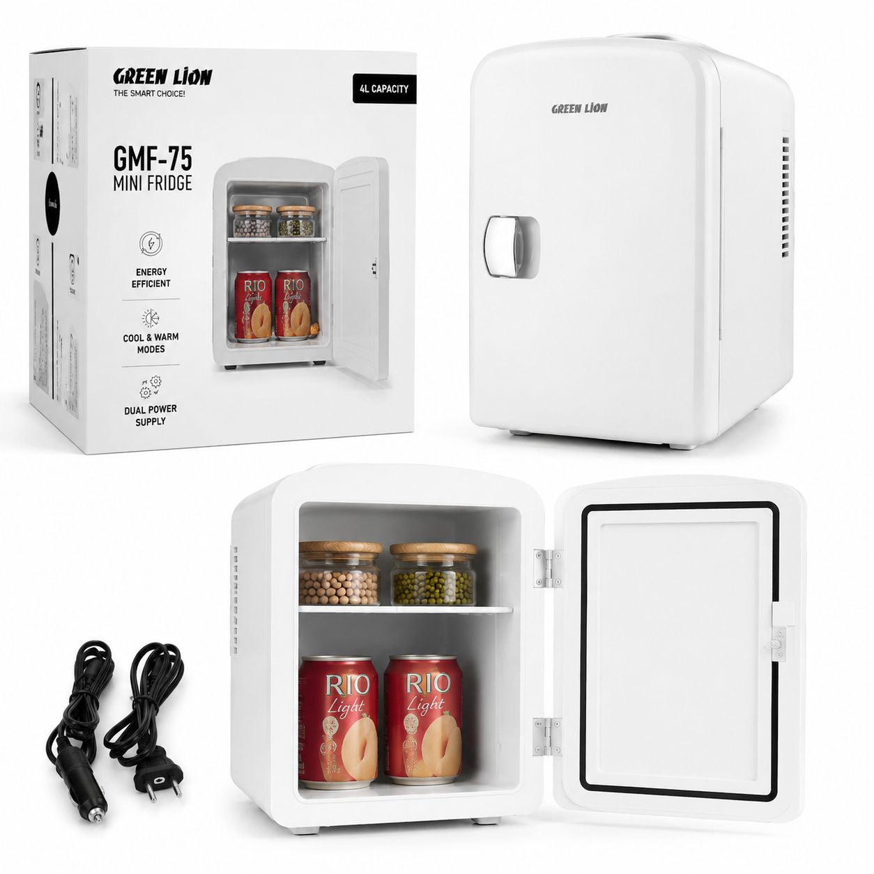 4L Portable Cooling &amp; Warming Fridge