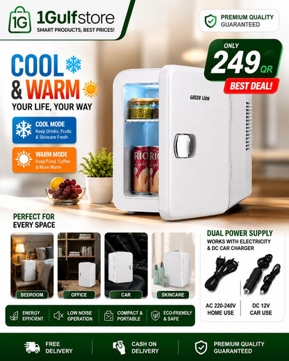 4L Portable Cooling &amp; Warming Fridge