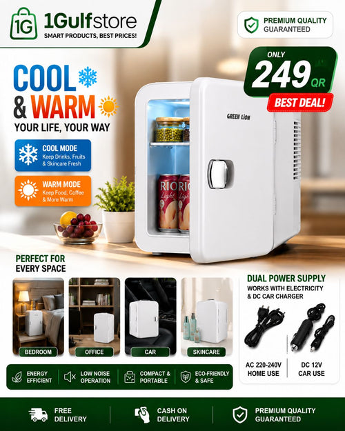 4L Portable Cooling &amp; Warming Fridge