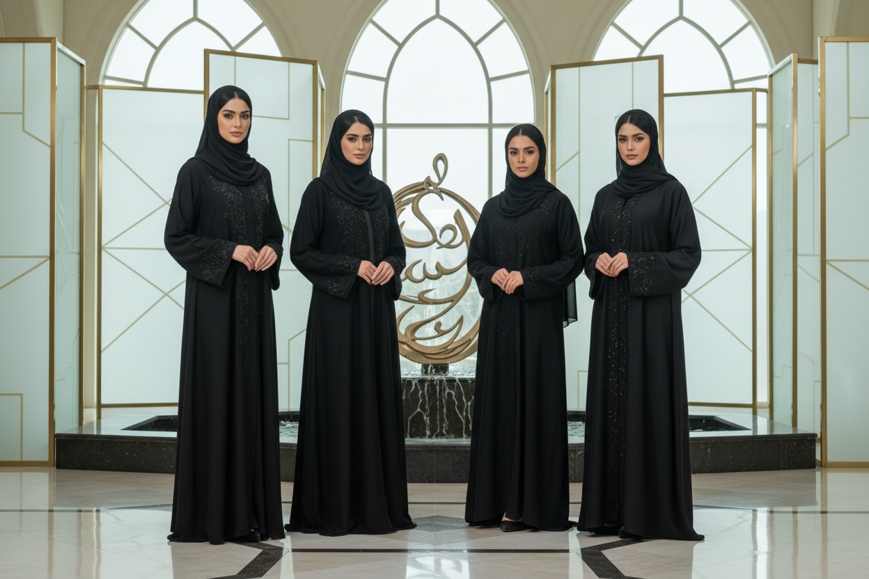 arabic women in abaya