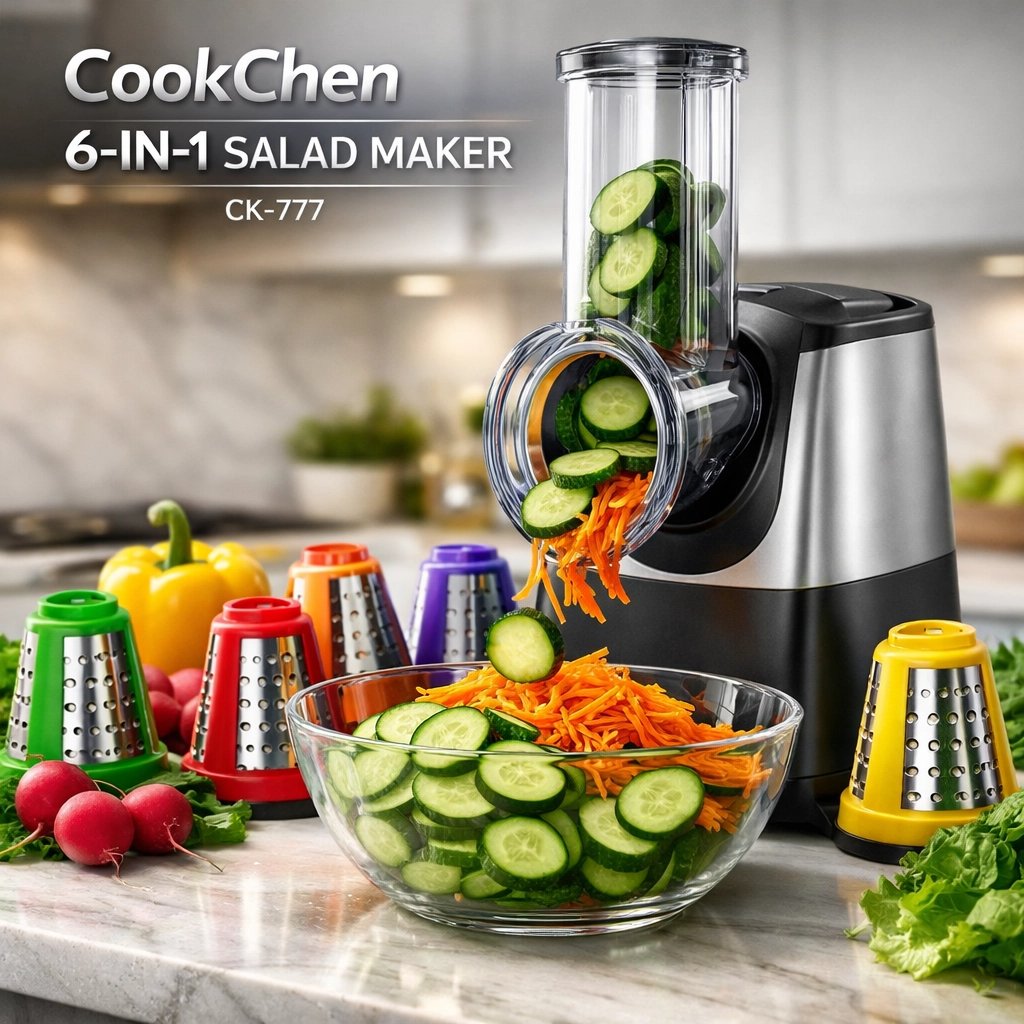 Salad Maker (CK-777) 🥗 CookChen 6-in-1