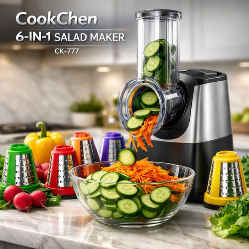 Salad Maker (CK-777) 🥗 CookChen 6-in-1