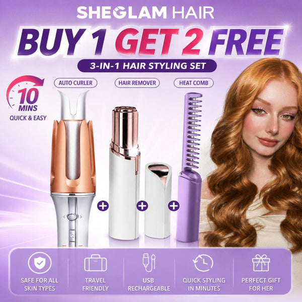 ✨ SHEGLAM Automatic Curling Iron – 1 1/4 Inch ✨