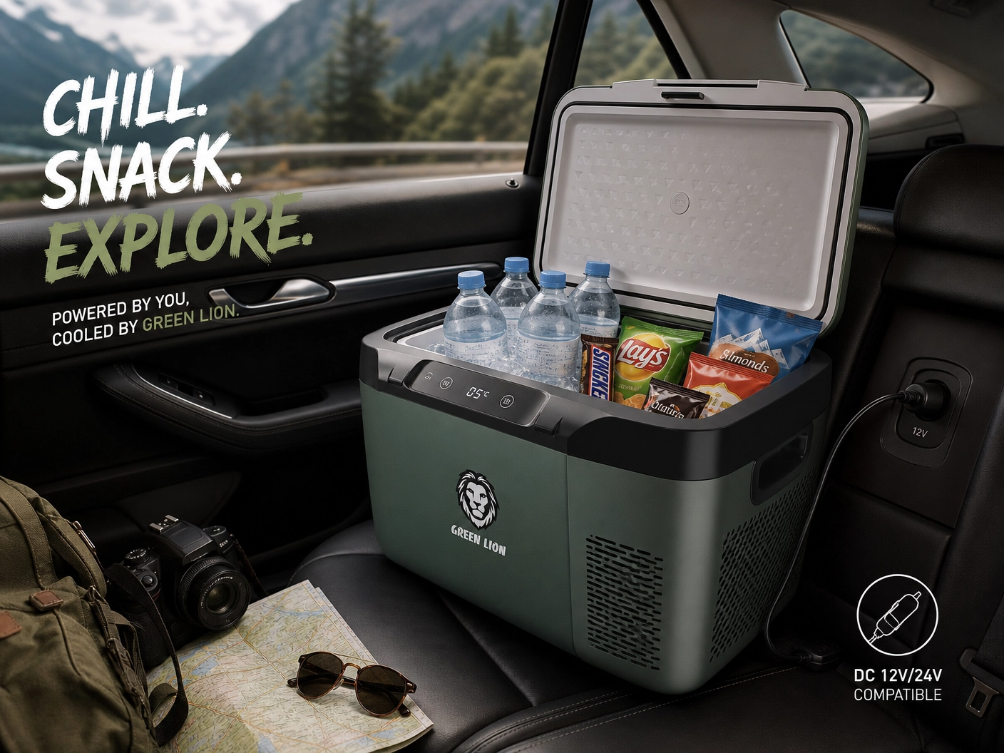 4L Portable Cooling &amp; Warming Fridge