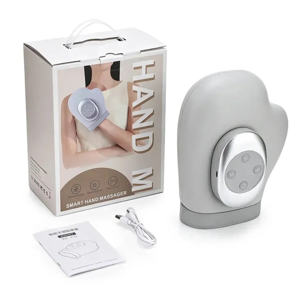 Smart Hand Massager with Air Compression & Heating